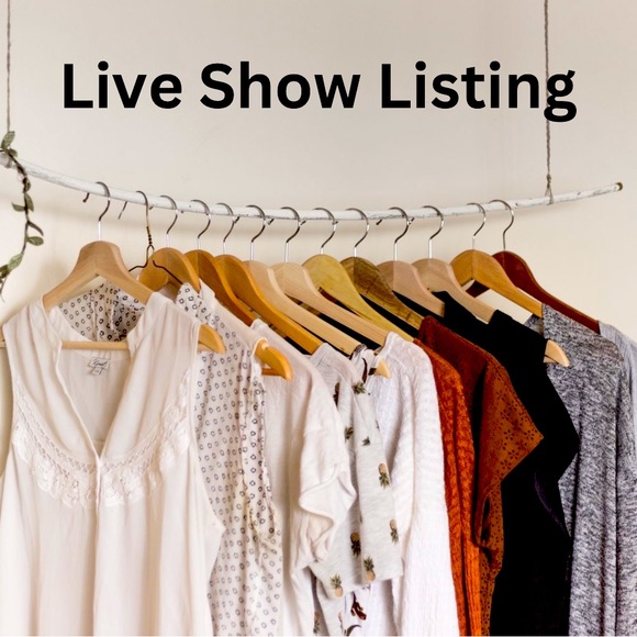 Other - SHE’s LIVE!!! 💋 Like THIS Listing to Be Notified of LIVE Shows 🌺☀️🛍️